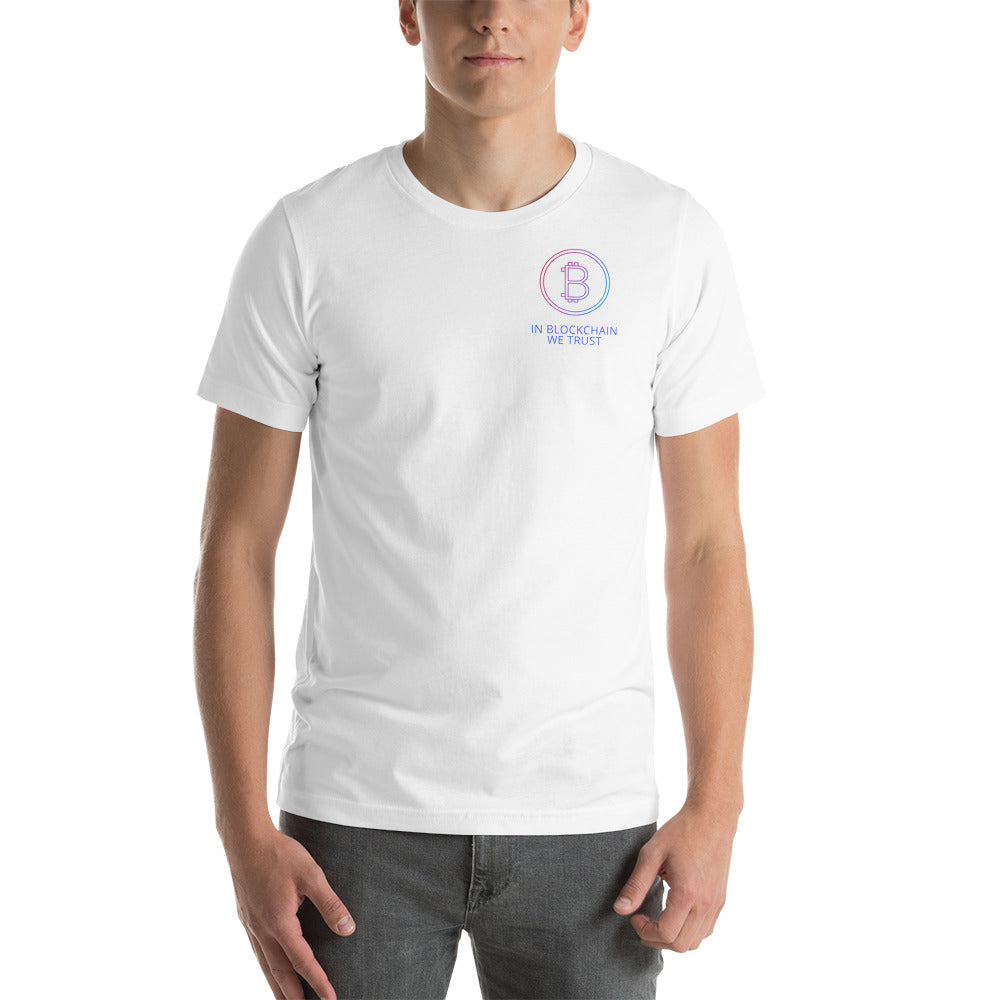 Blockchain-In BLKCN We Trust Unisex T-Shirt