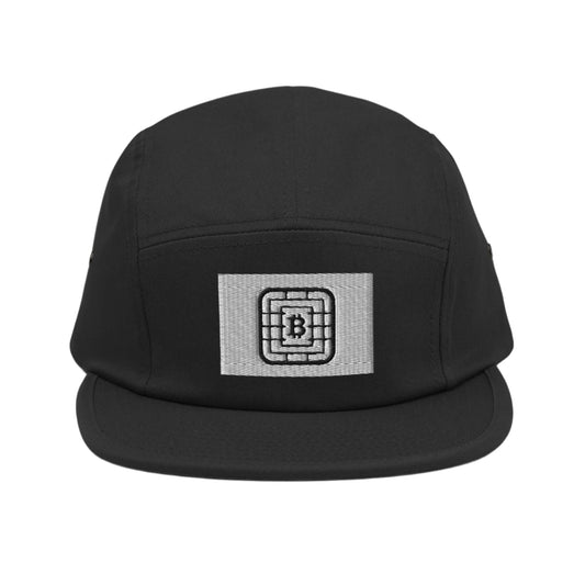 Bitcoin-Blockchain Five Panel Cap