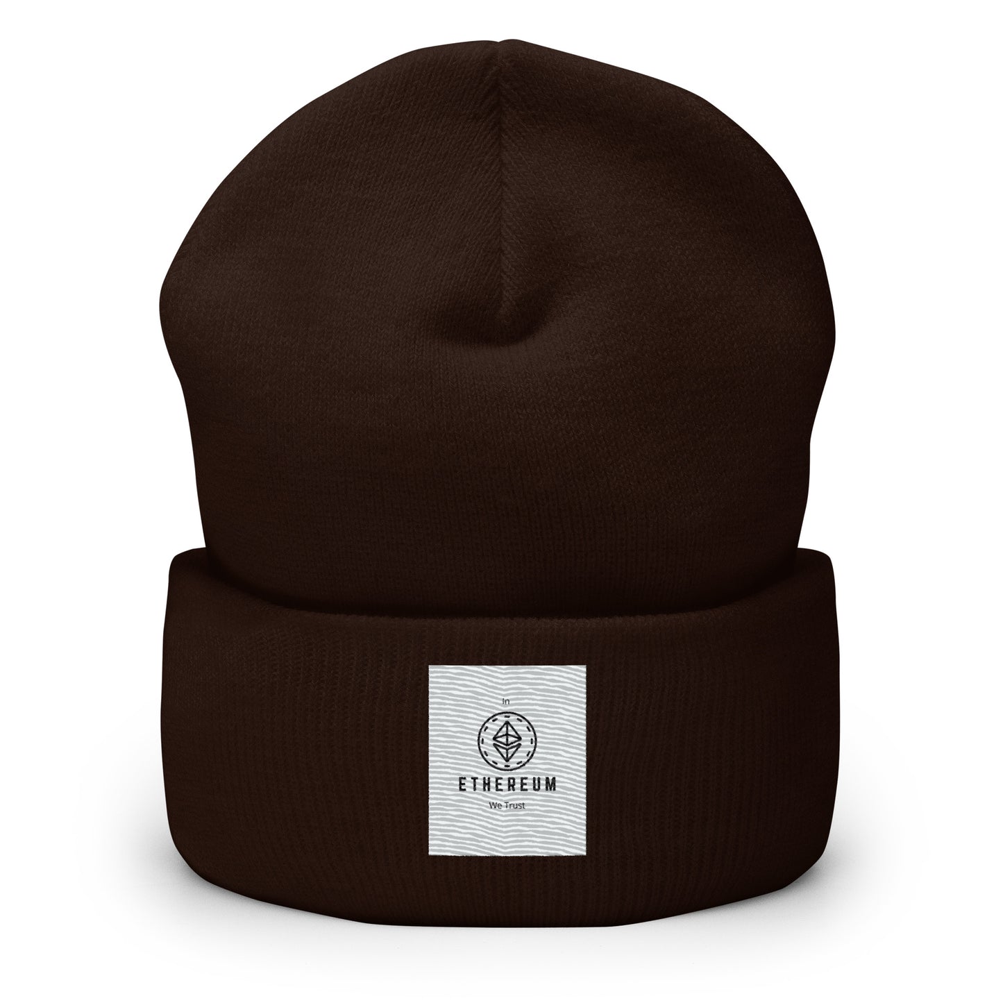 Ethereum-In Eth We Trust Cuffed Beanie