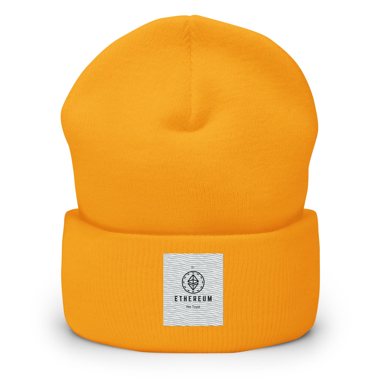 Ethereum-In Eth We Trust Cuffed Beanie