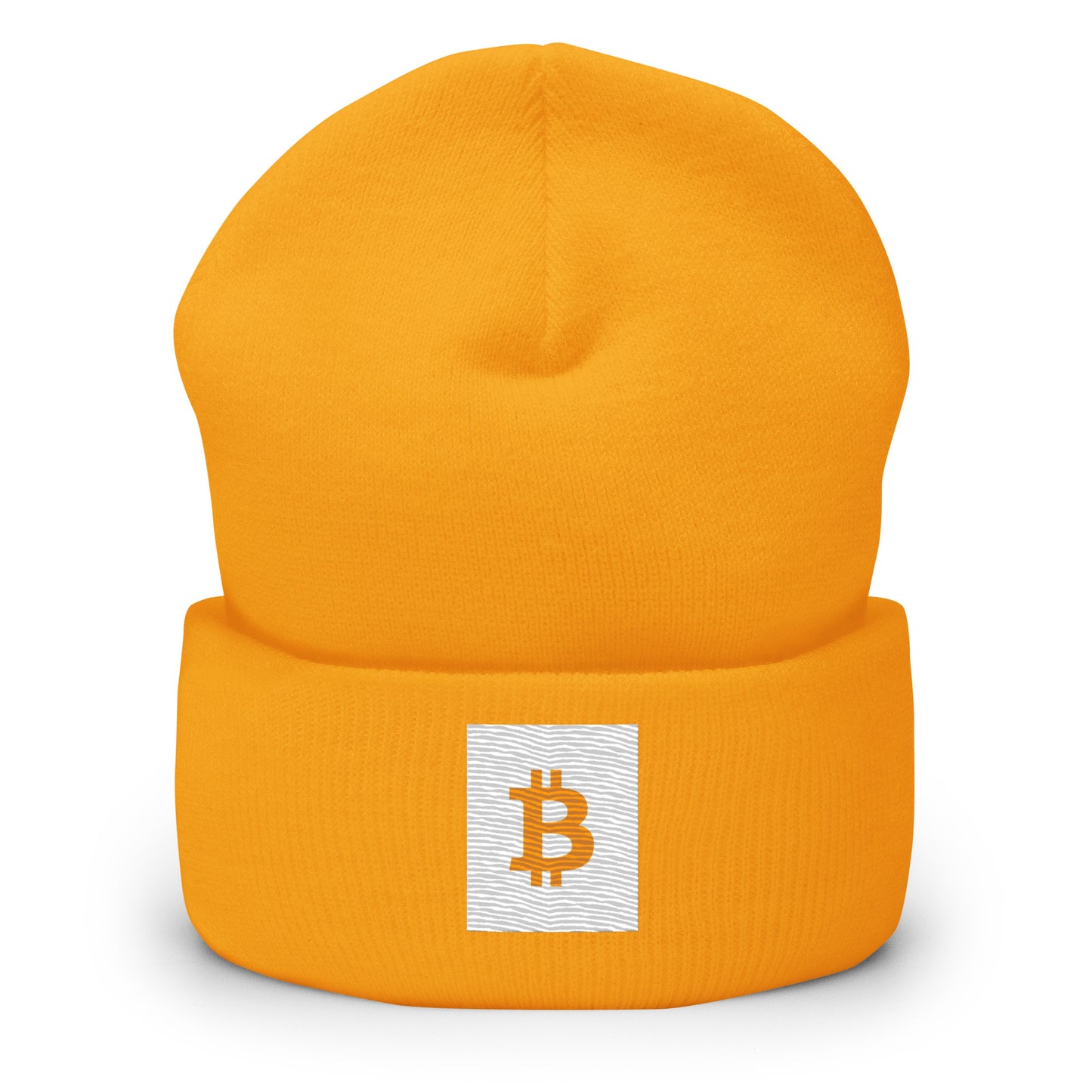 Bitcoin Cuffed Beanie