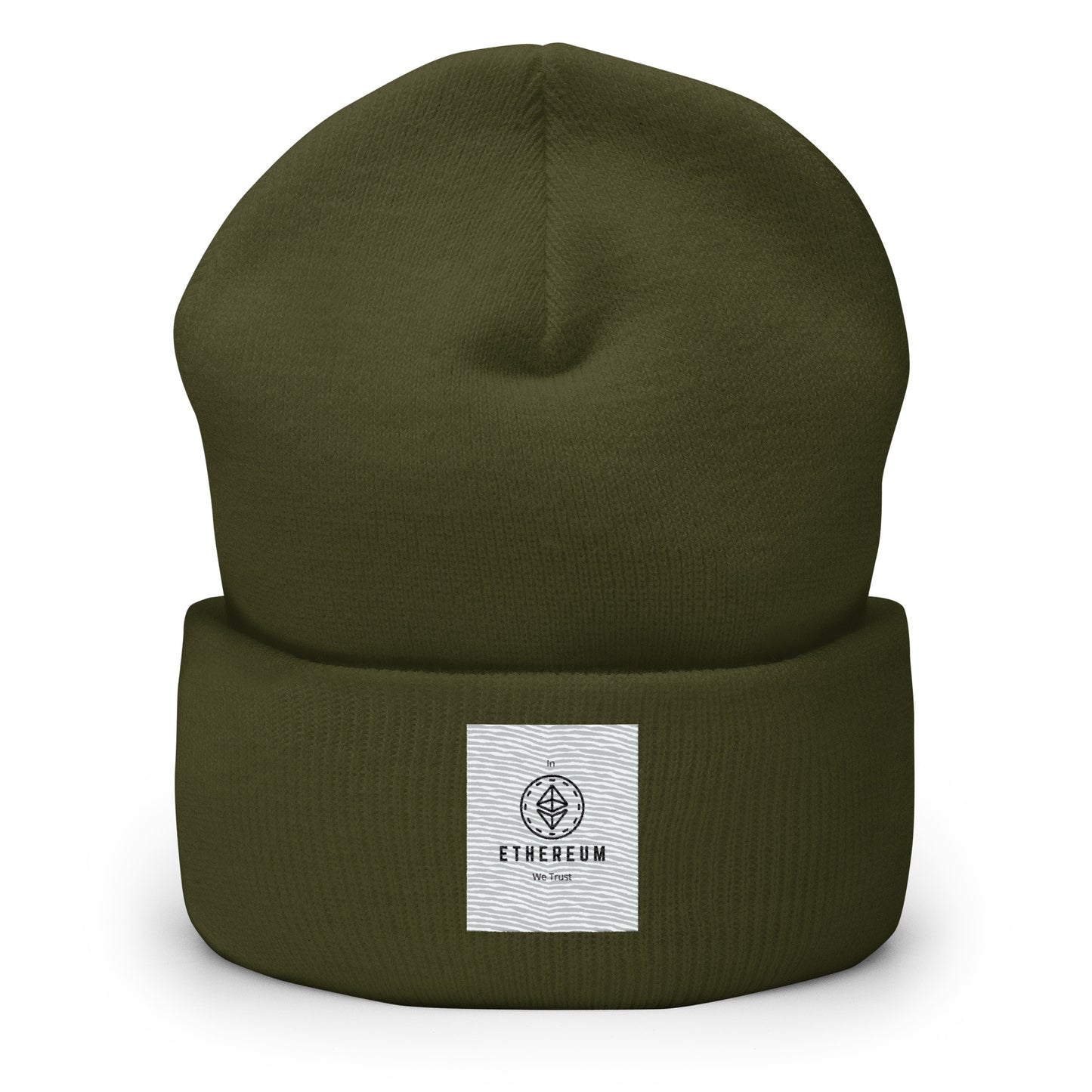 Ethereum-In Eth We Trust Cuffed Beanie