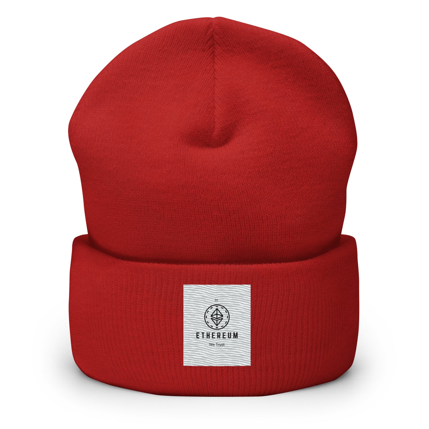 Ethereum-In Eth We Trust Cuffed Beanie