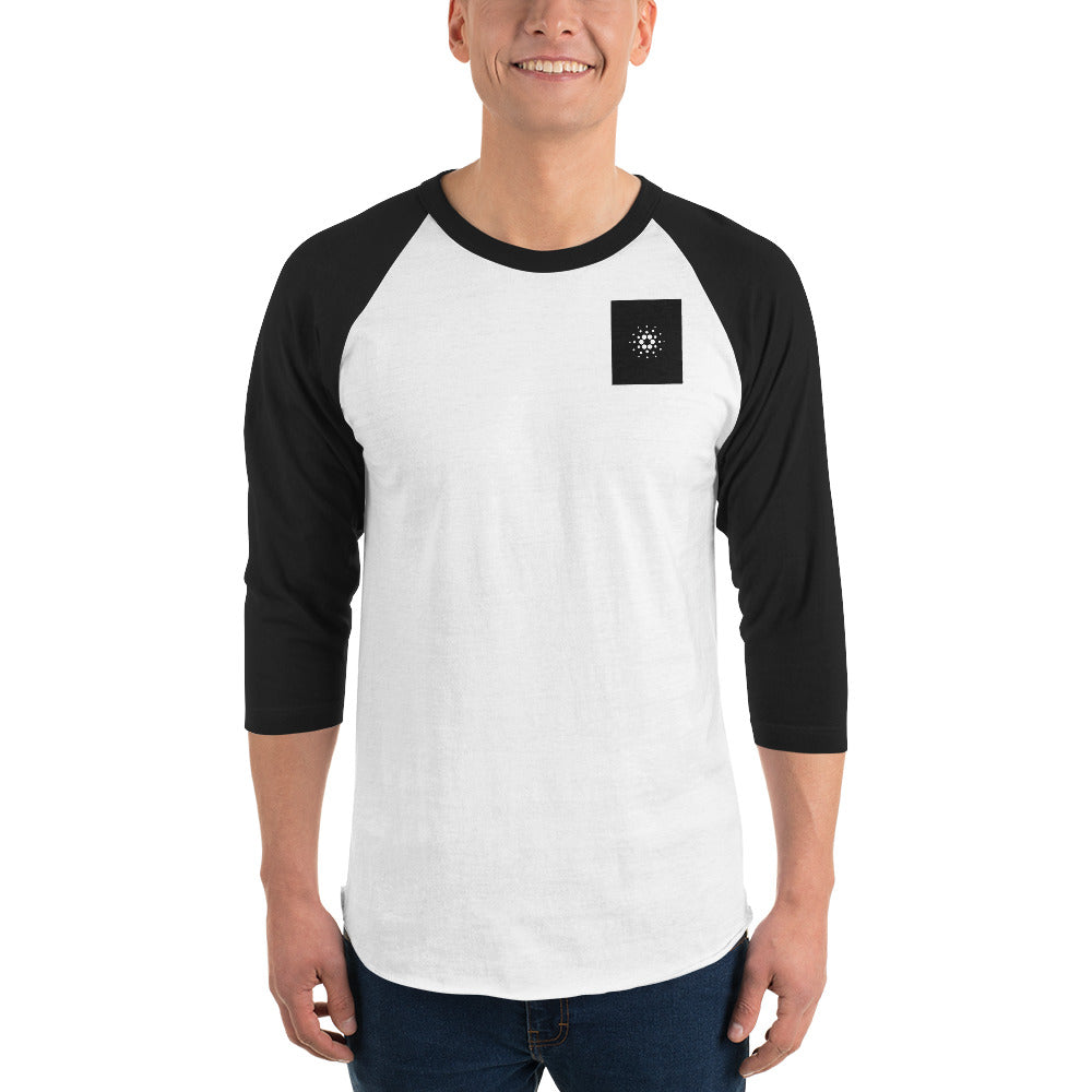 Cardano-Ada 3/4 Sleeve Raglan Shirt