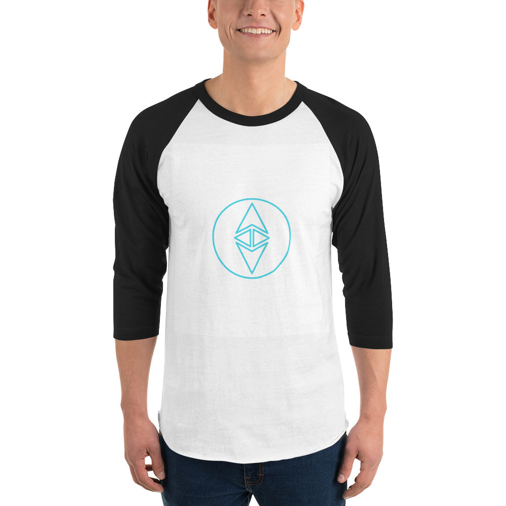 Camisa raglán manga 3/4 Ethereum