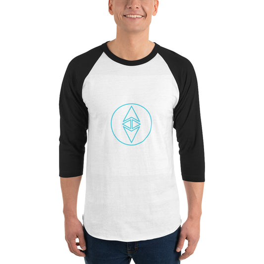 Ethereum 3/4 Sleeve Raglan Shirt