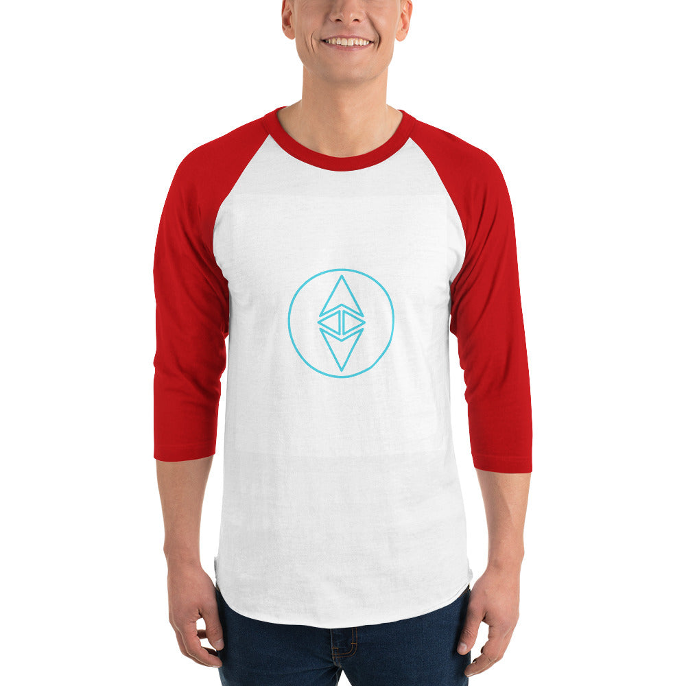 Camisa raglán manga 3/4 Ethereum